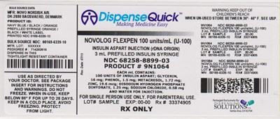 Ndc 68258-8899-03 (Ndc 68258 8899 03      Novo)